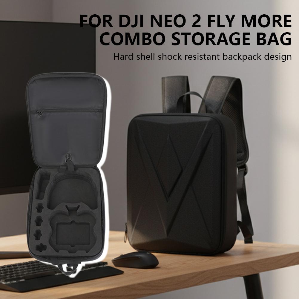 حقيبة ظهر صلبة لـ DJI NEO 2 حق - مراجعة Drone Carrying Bag وسعره