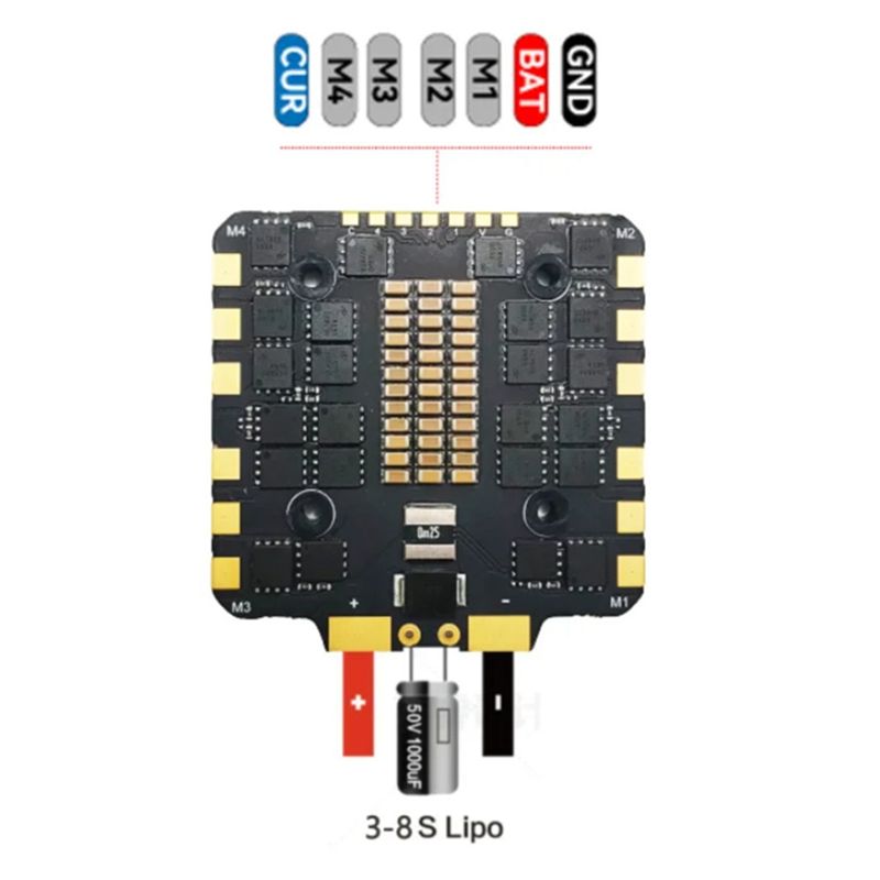 وحدة تحكم إلكترونية BLS 100A 4 - مراجعة Esc 4In1 Brushless وسعره